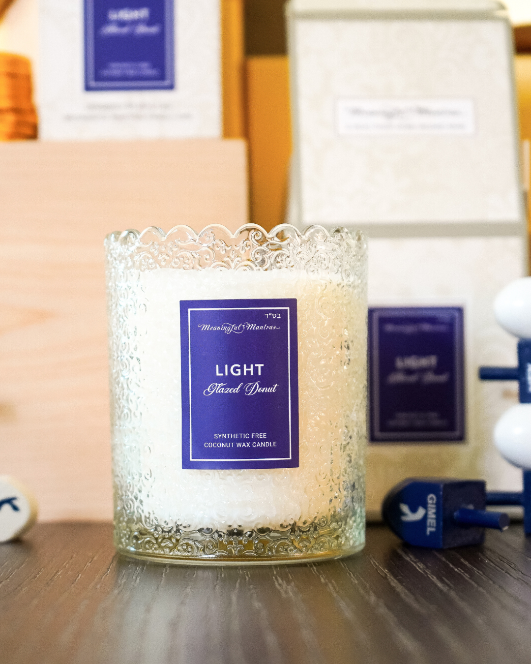 Glazed Donut Natural Candle 8oz Kaia Collection