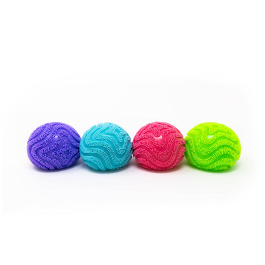 Sugah-Mals® Vibe Ball Squishies – Textured Sensory Stress Ball & Fidget Toy
