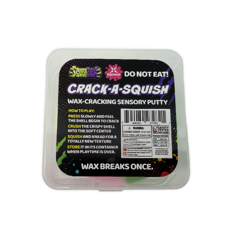 Crack-A-Squish Wax-Cracking Sensory Putty Fidget Toy