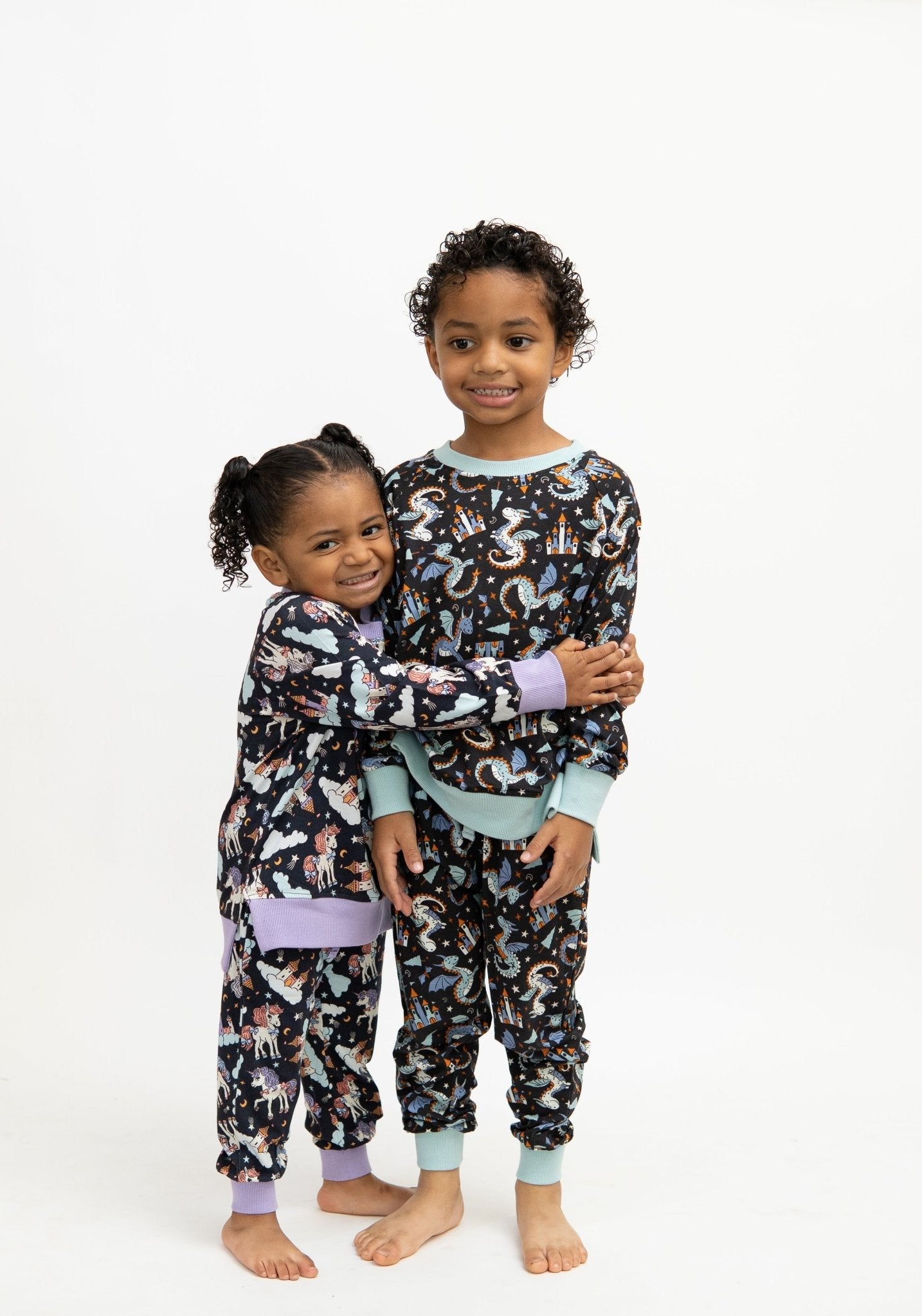 Midnight Unicorn Toddler Crew Neck Sweatshirt