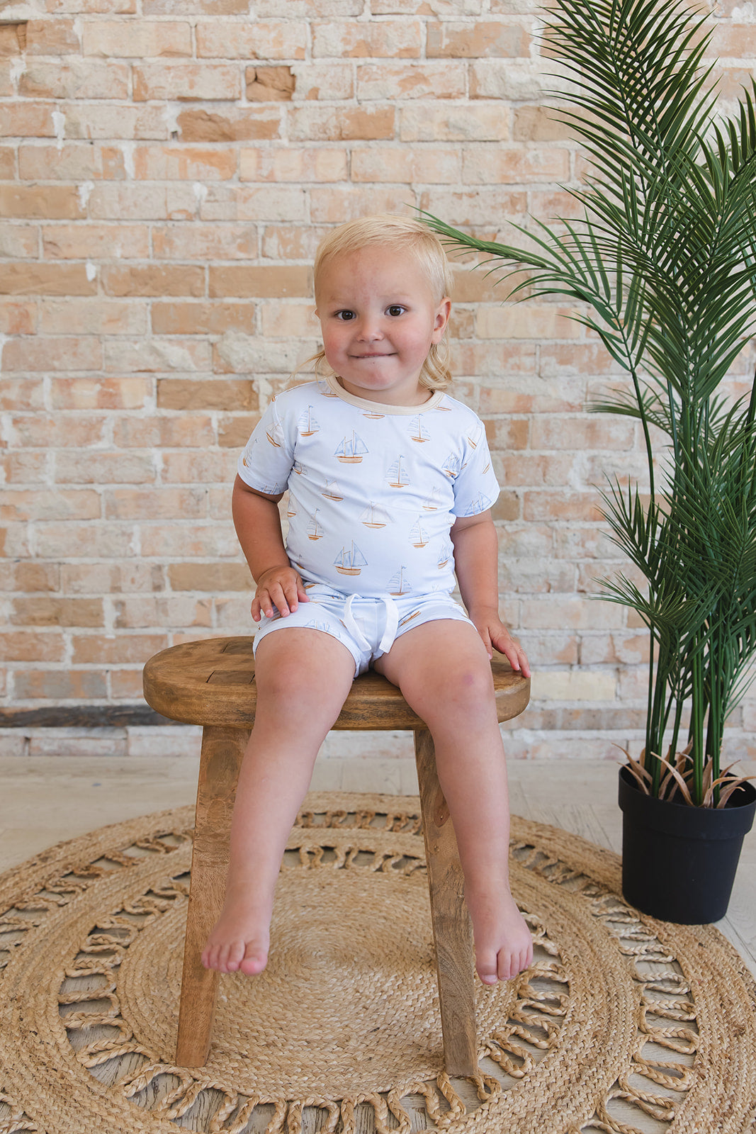 Sailboats - Pocket Short Set