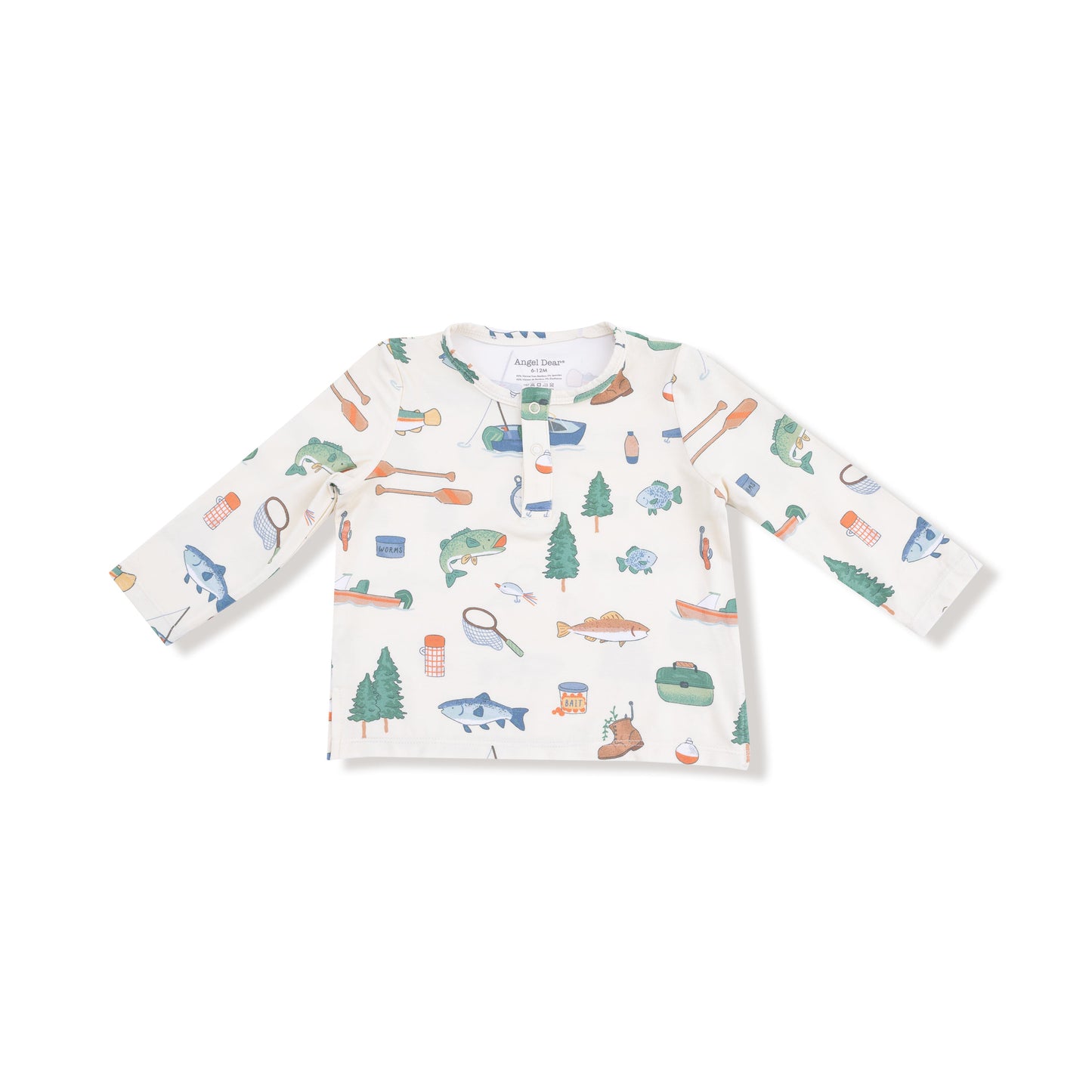 Long Sleeve Henley Top and Waffle Jogger