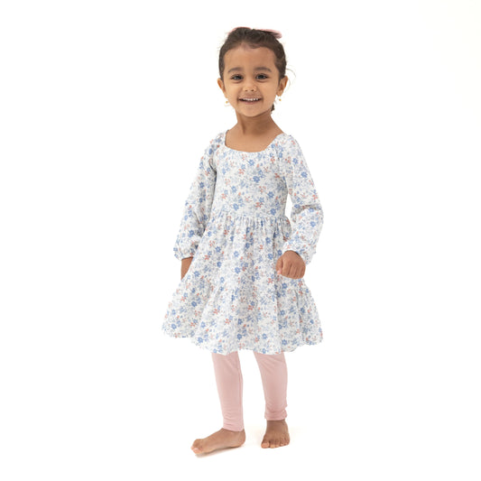 Cap Sleeve Dress + Bamboo Legging