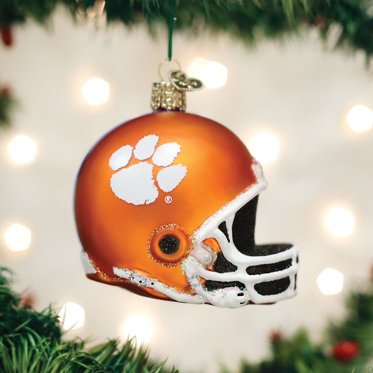 Clemson Helmet Ornament