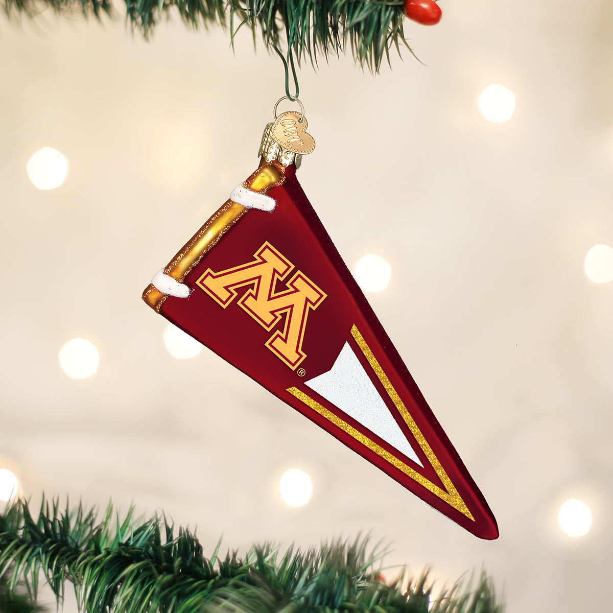 Minnesota Pennant Ornament