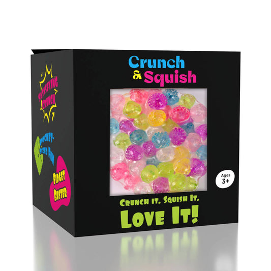 Crunch & Squish Candy Series Crunchy Squishy Stress Ball & Sensory Fidget Toy