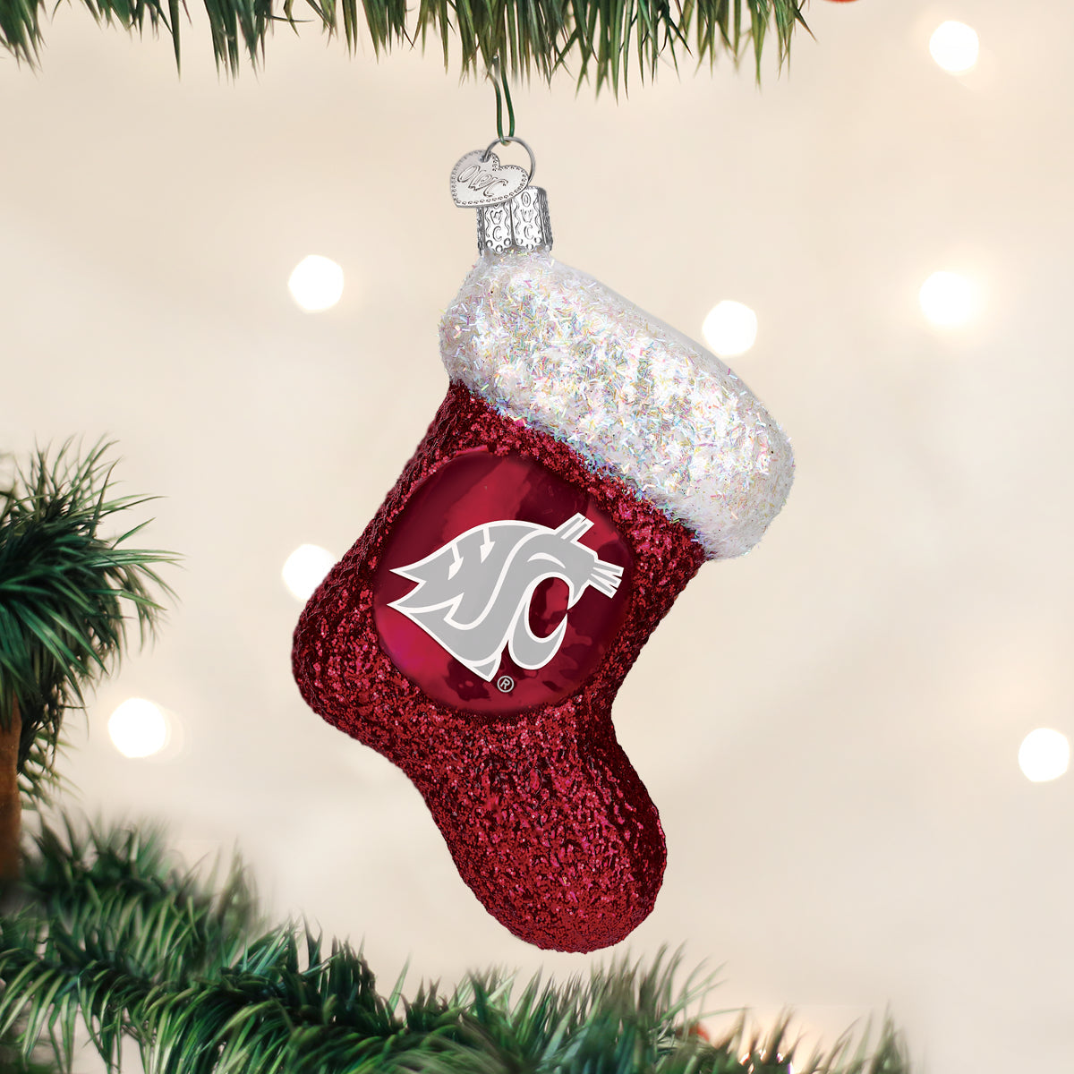 WSU Stocking Ornament