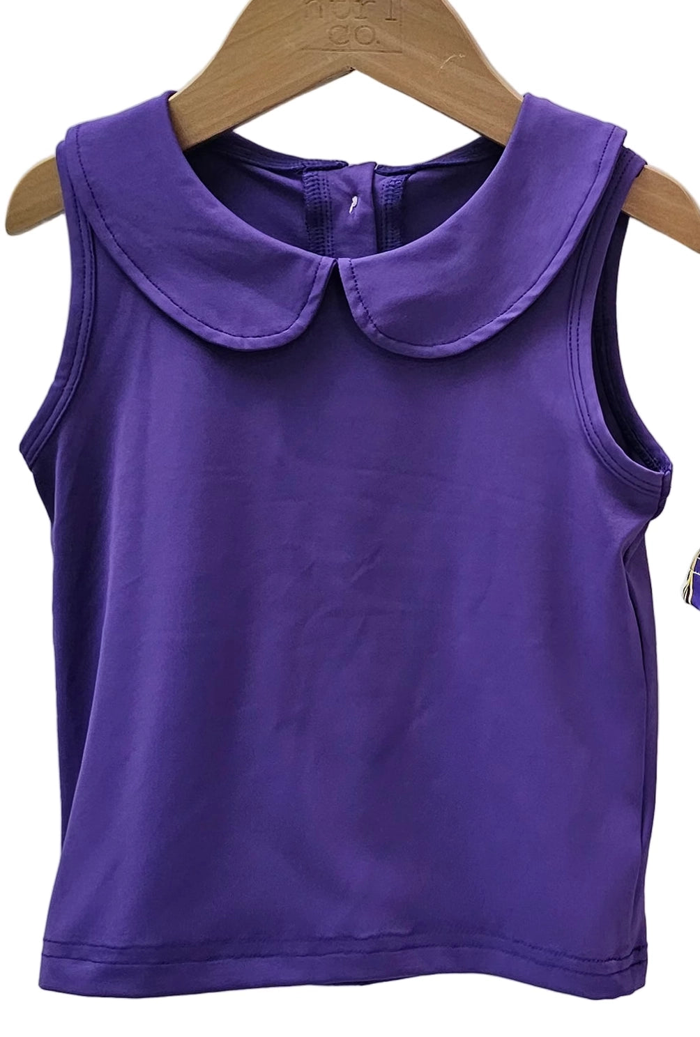 Girls Purple & Gold Gameday Cheer Set – Geaux Fight Win Top & Skort