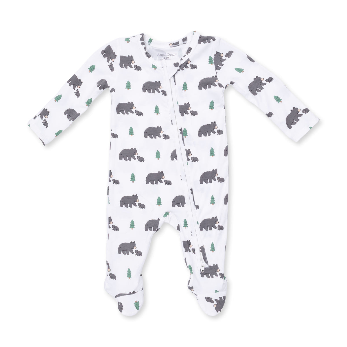 Black Bears - 2 Way Zipper Footie