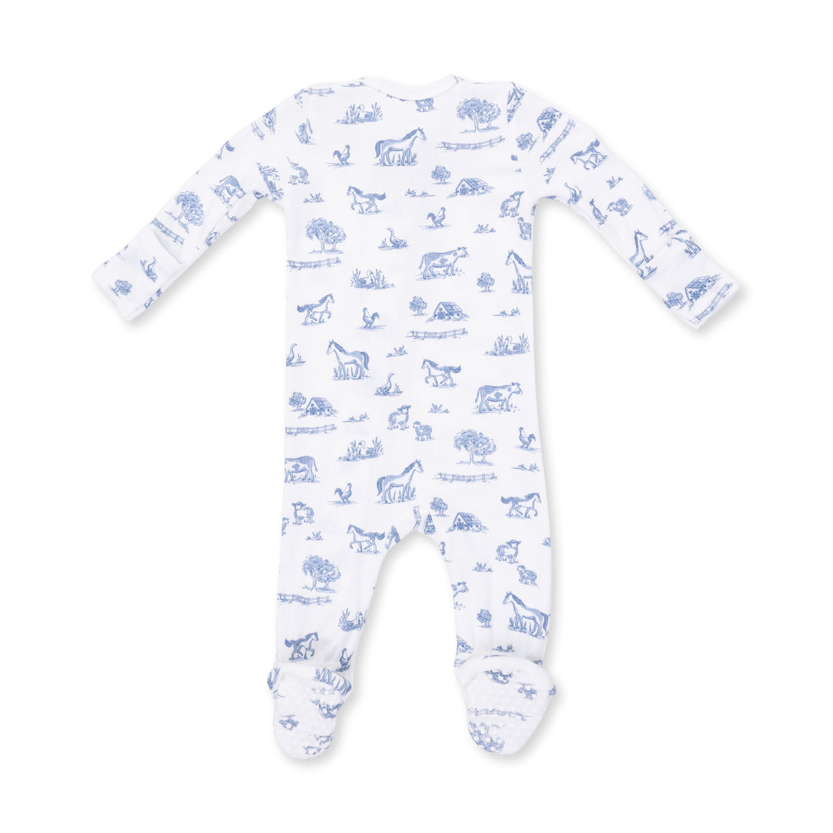 Farm Friends - 2 Way Zipper Footie
