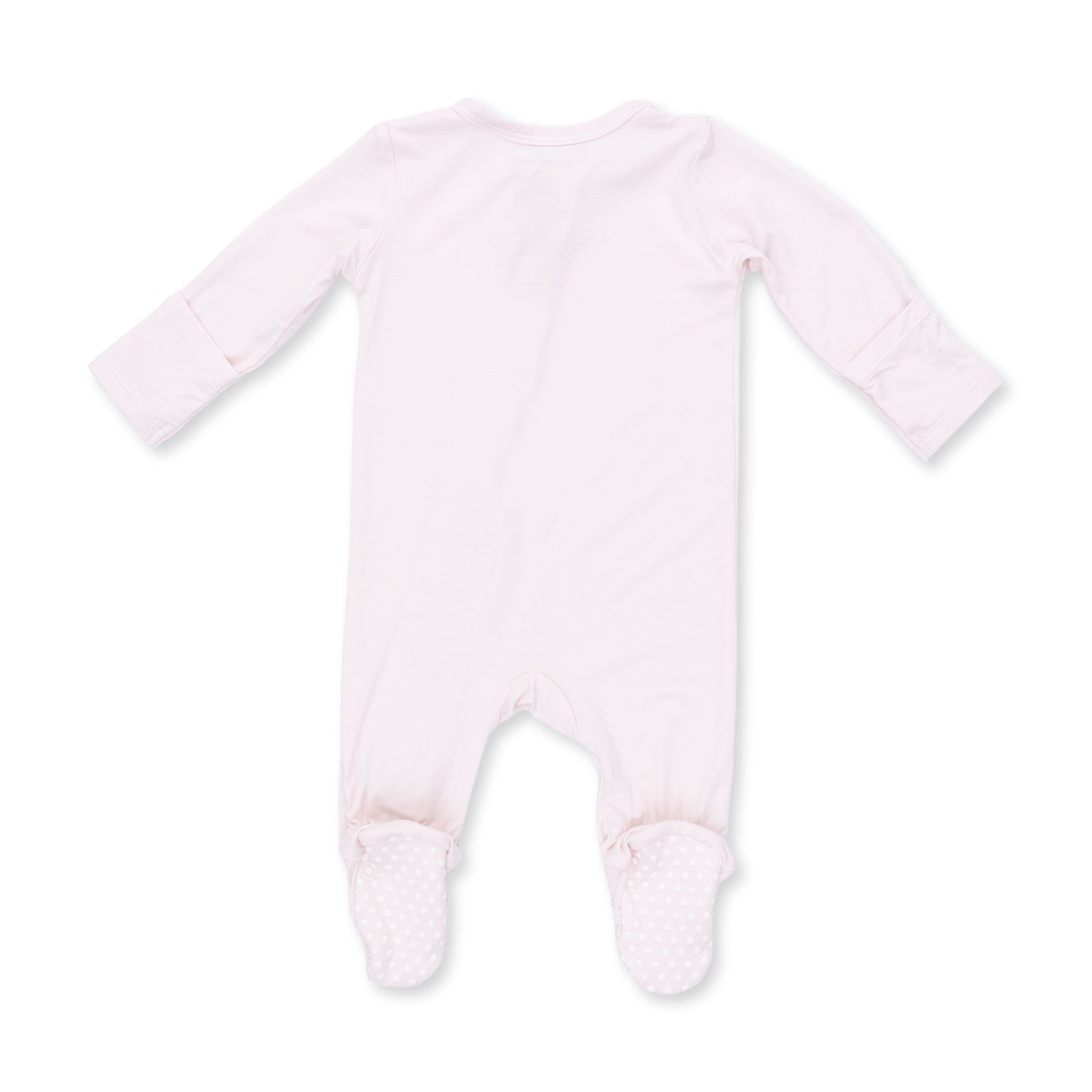 Solid Mauve Morn - 2 Way Zipper Footie