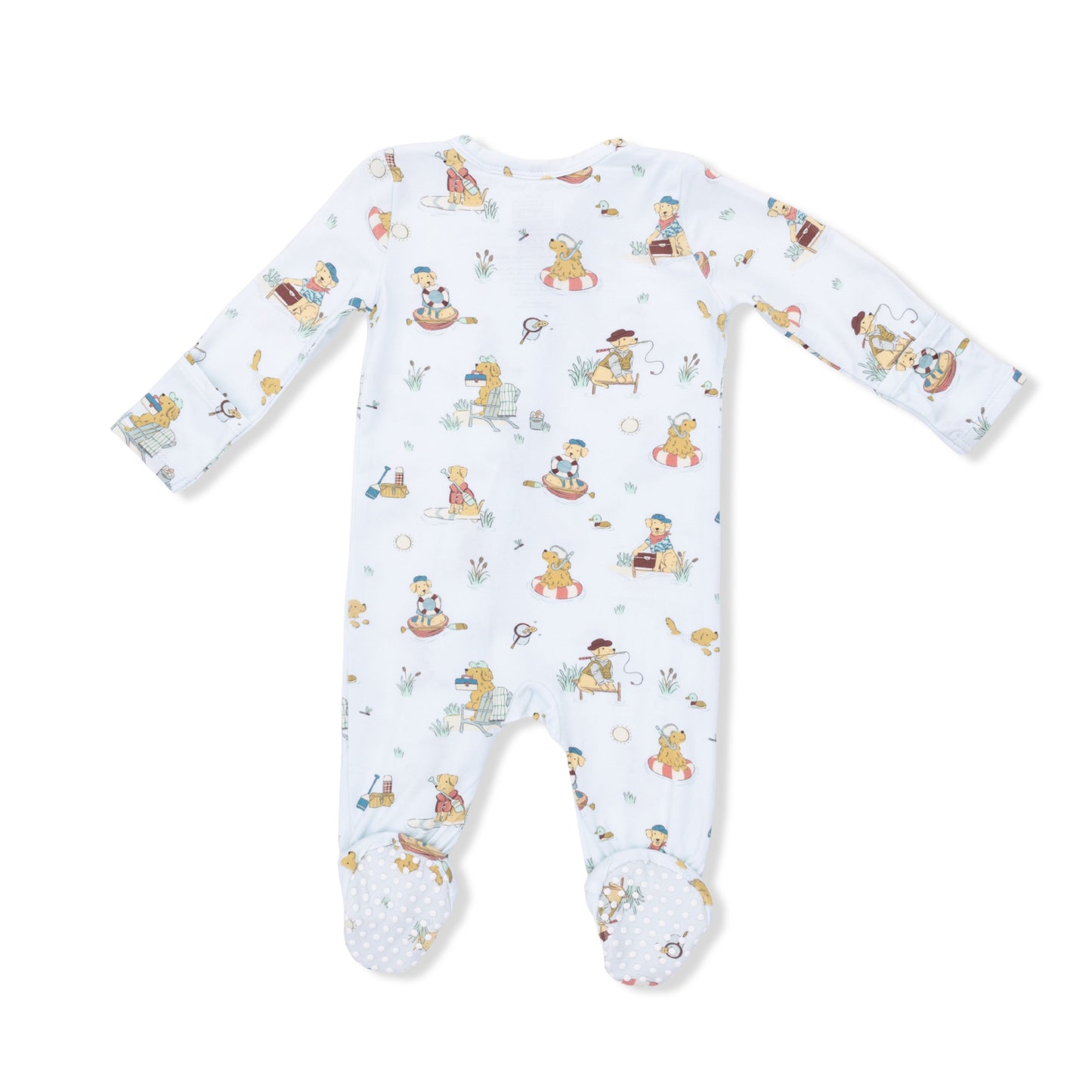 Lake Buddy Dogs - 2 Way Zipper Footie & Swaddle