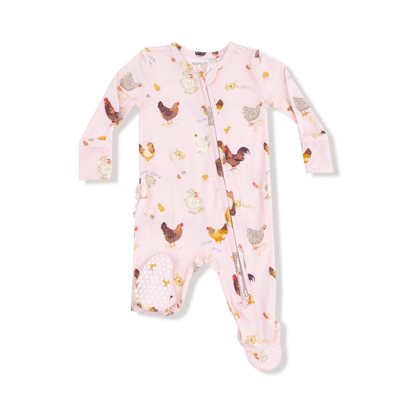 2 Way Ruffle Zipper Footie