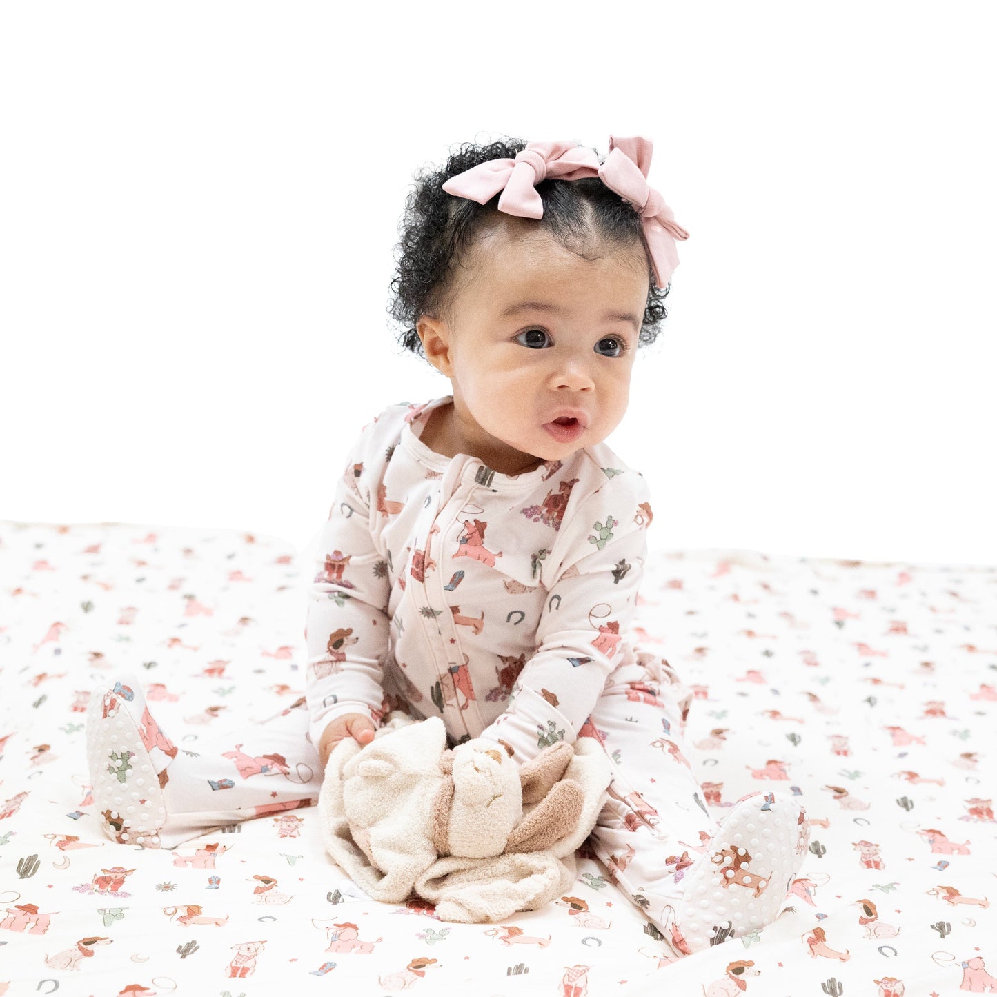 2 Way Zipper Ruffle Back Footie