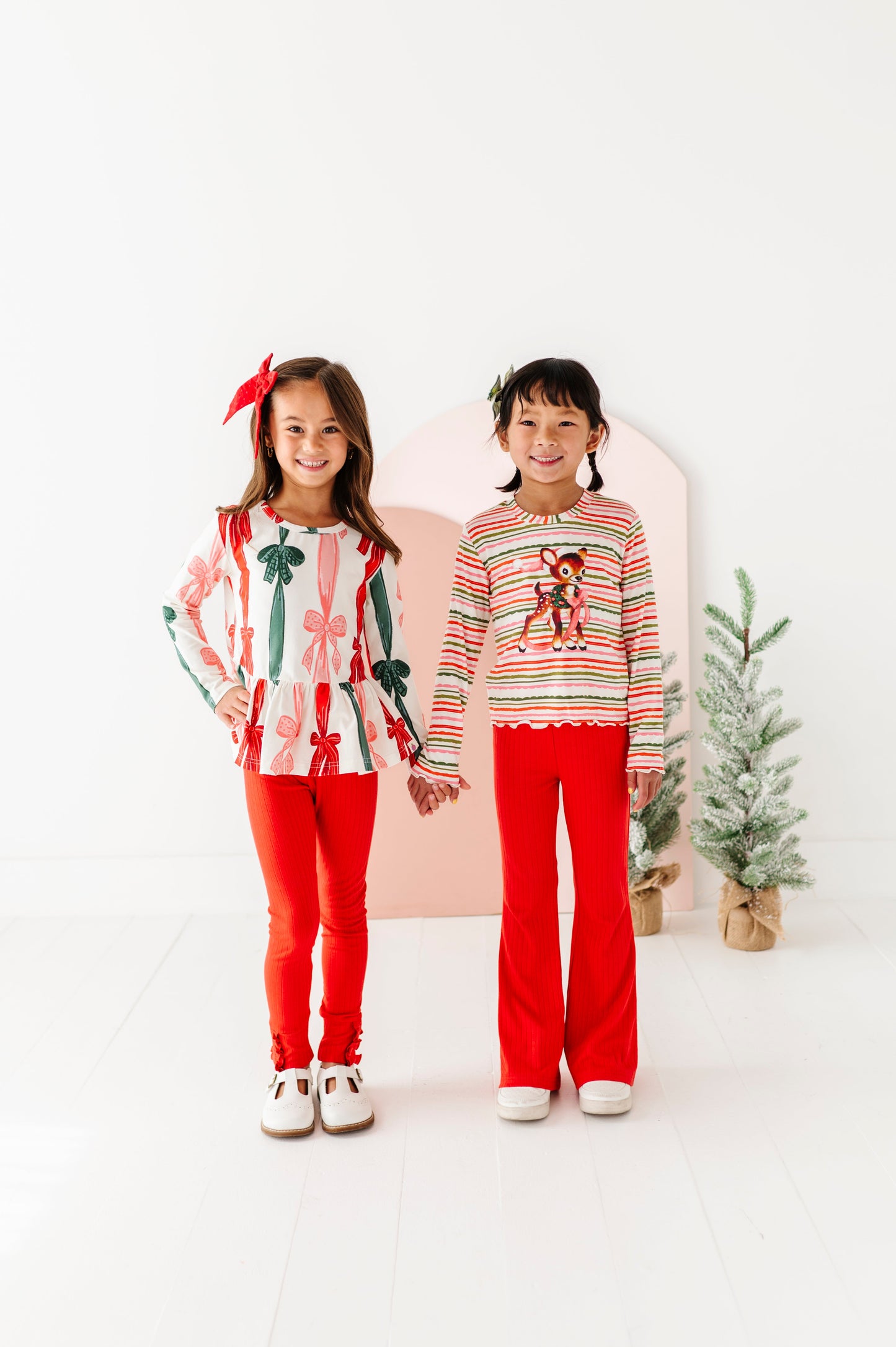 Vintage Reindeer | Bamboo Long Sleeve