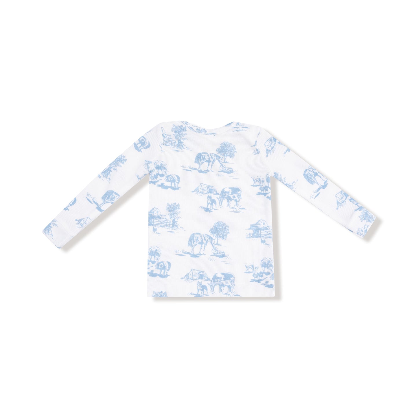 Farm Toile - Blue - Loungewear Set