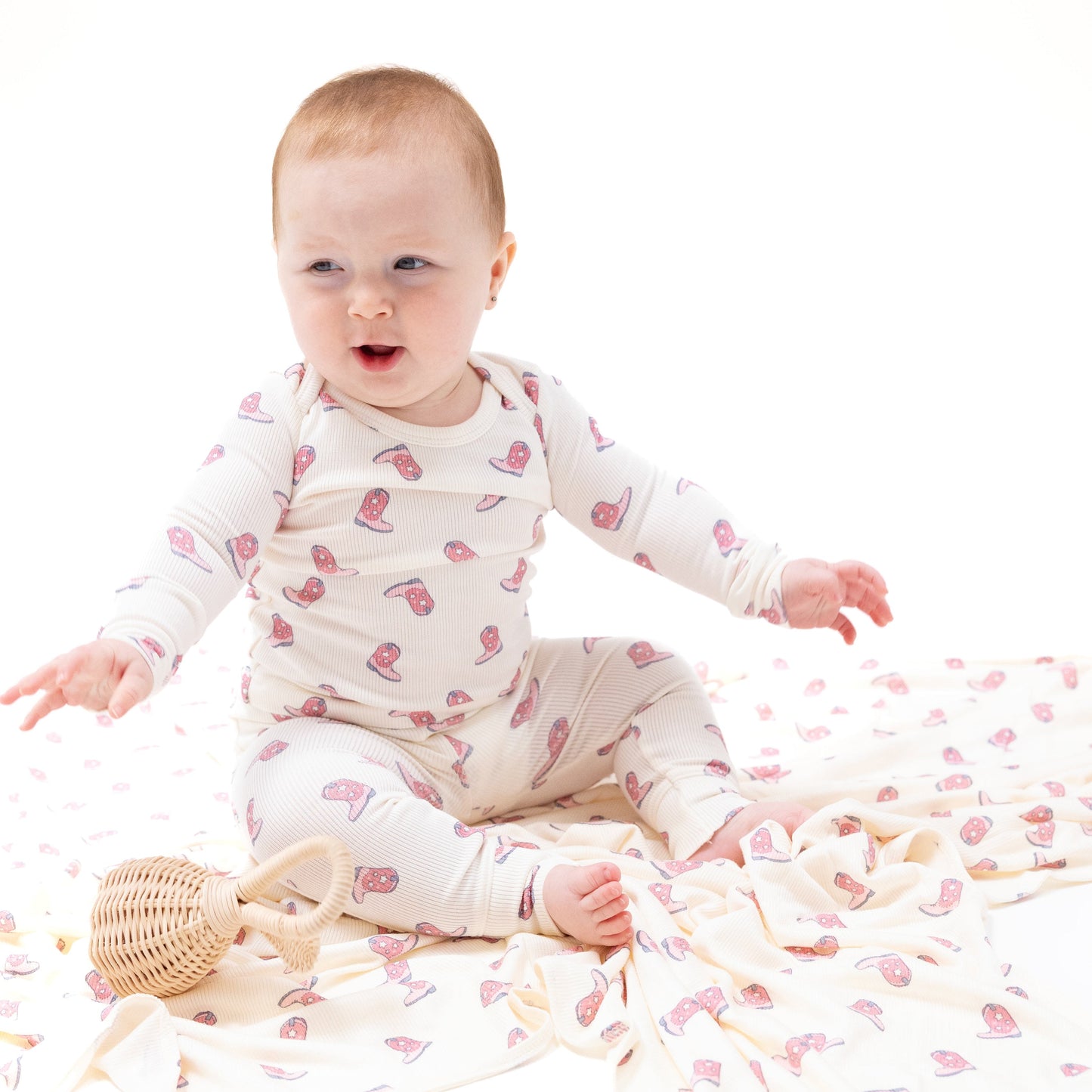 Petite Cowgirl Boots - Loungewear Set