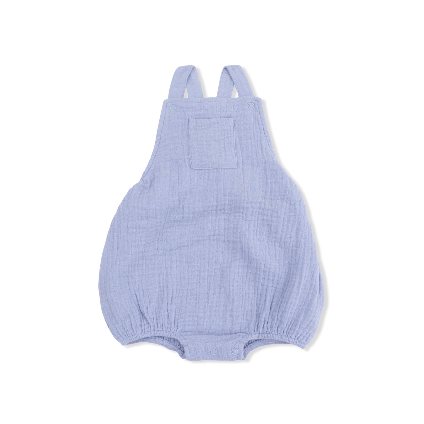 Solid Muslin Blue Blizzard - Sunsuit