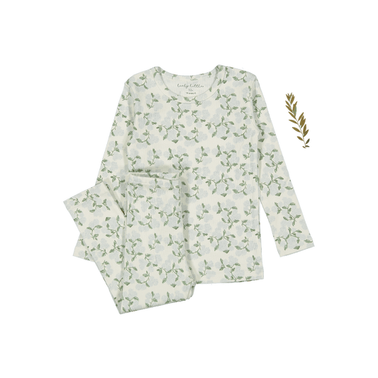 The Printed Set - Hydrangea Blue