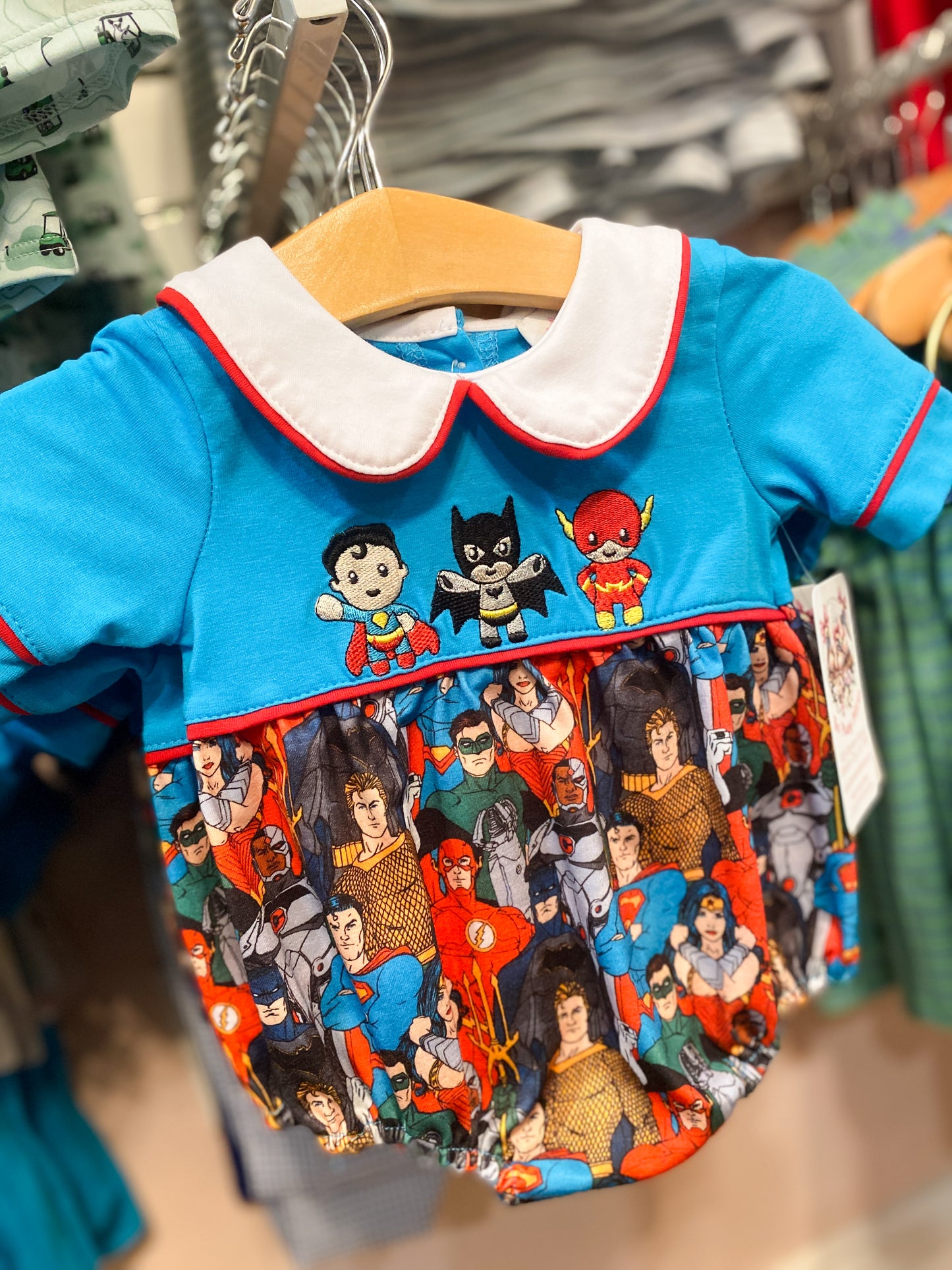 DC Heros embroidery outfits