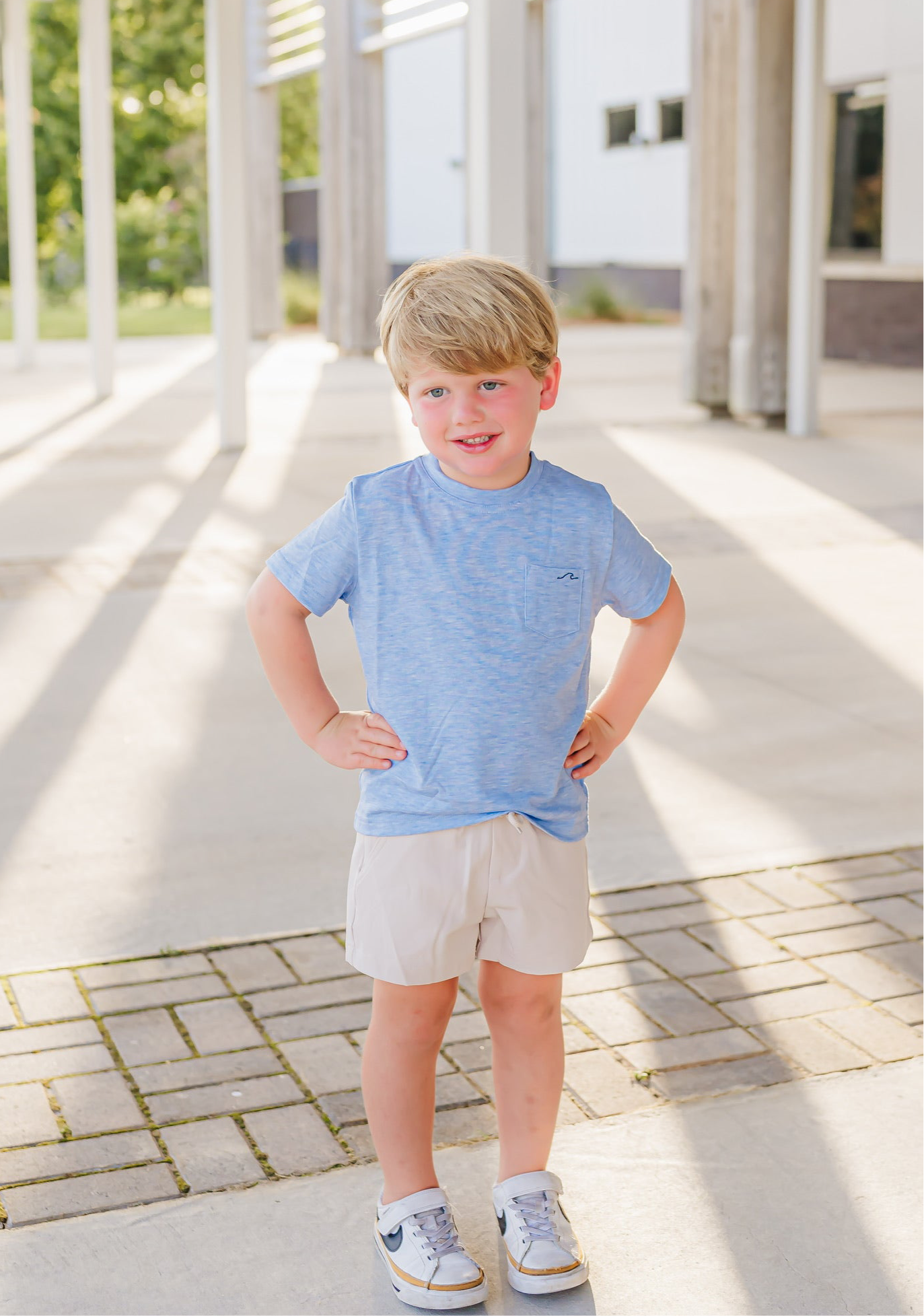 Kid's Bamboo Heathered Tee