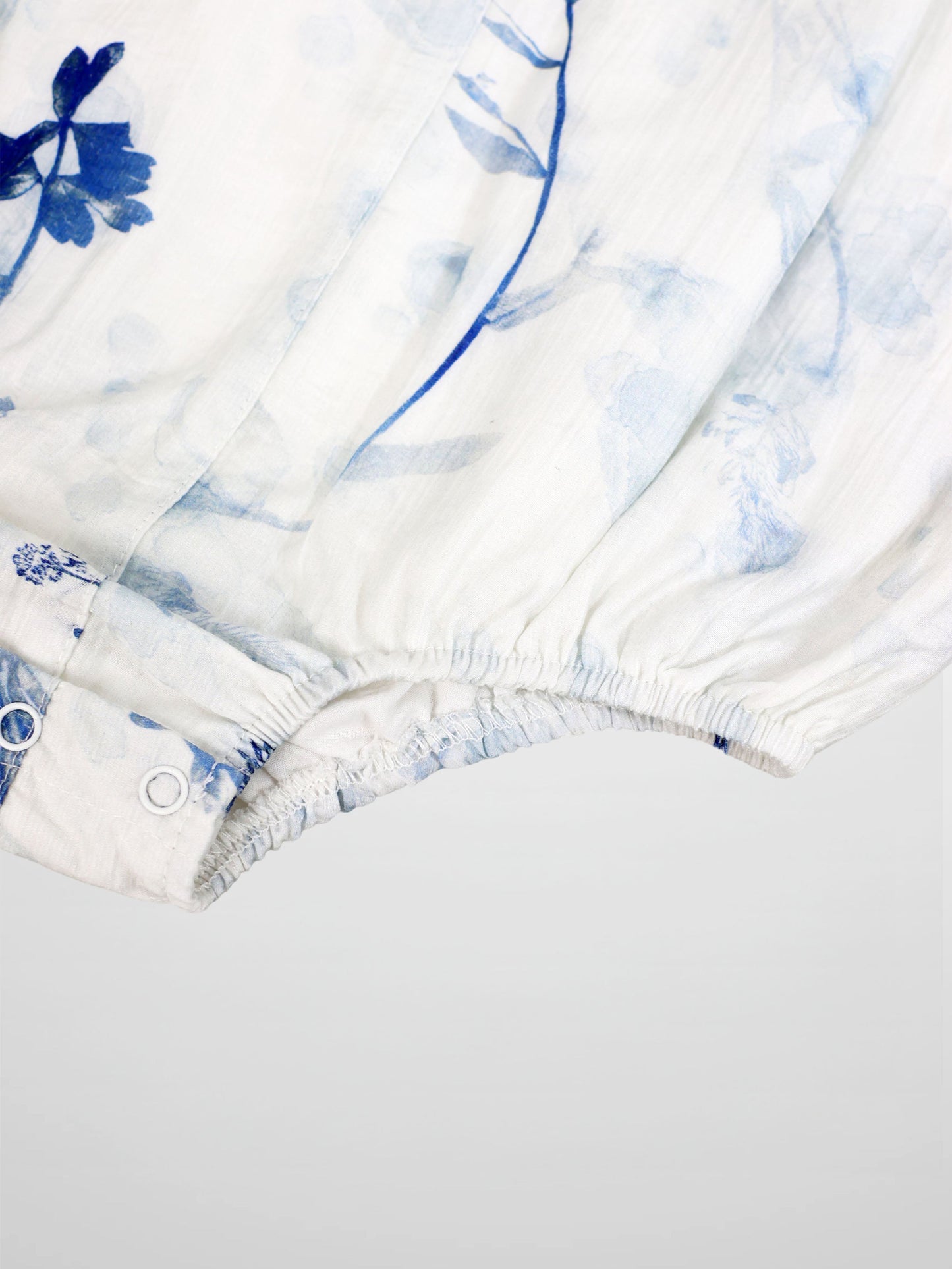 Blue Flower Romper