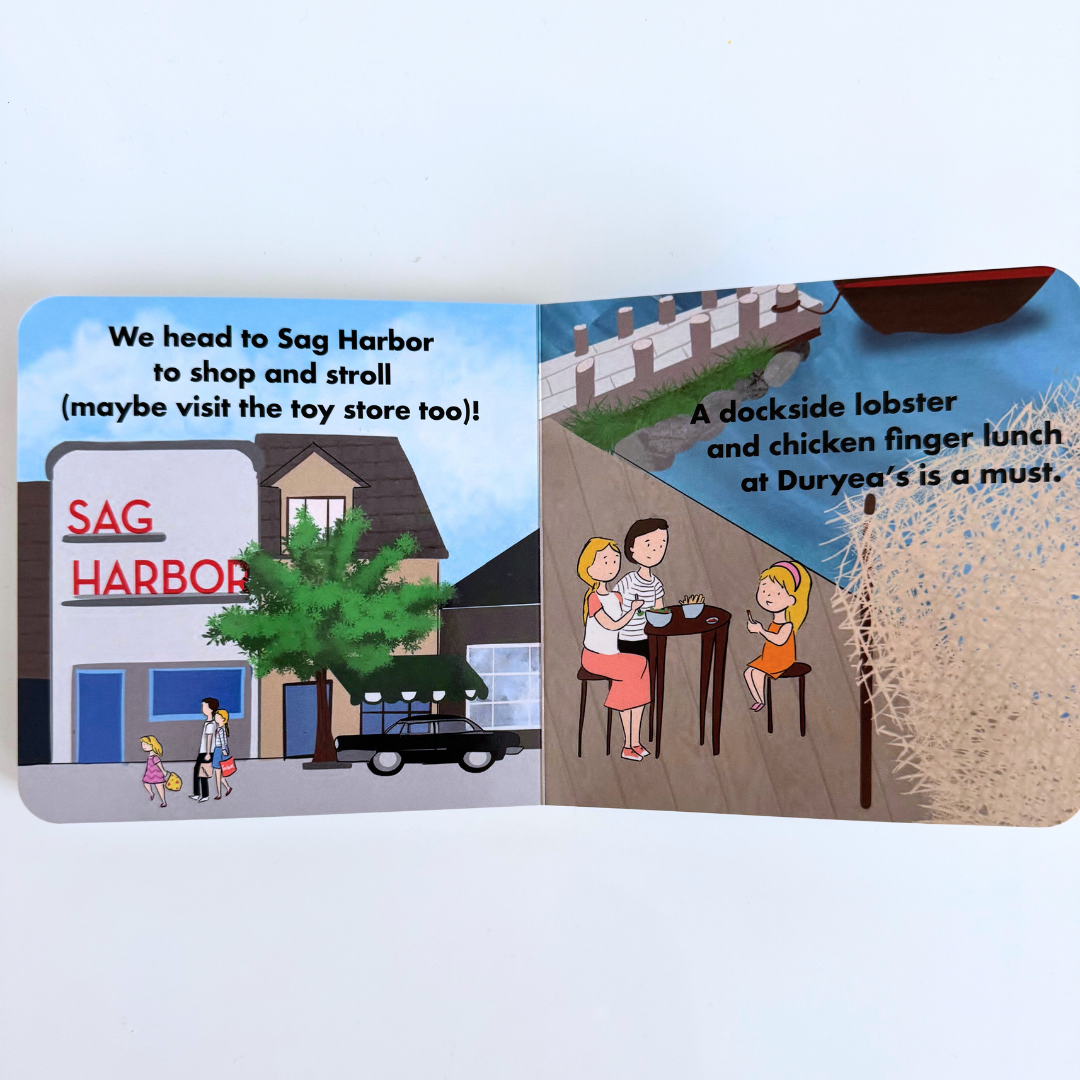 Hamptons Jet Set Baby Book