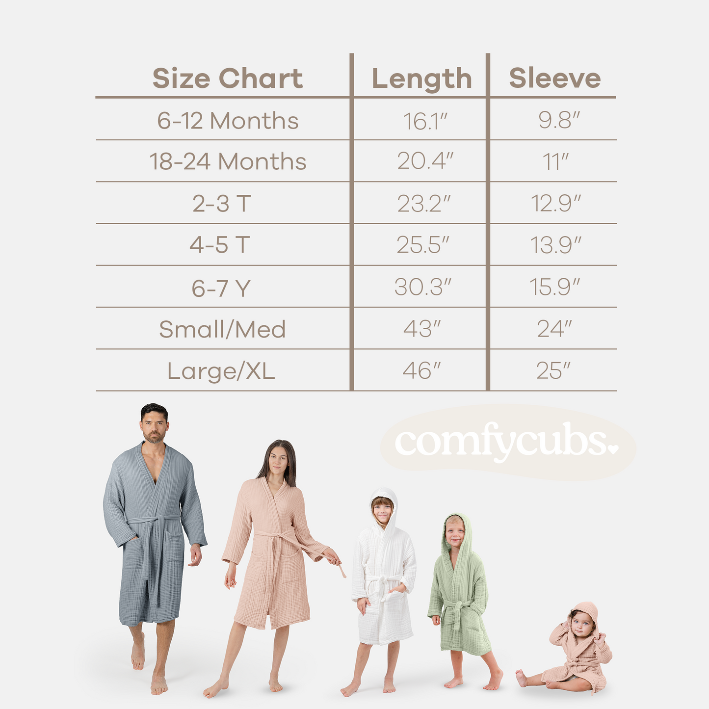 Muslin Bathrobe in White