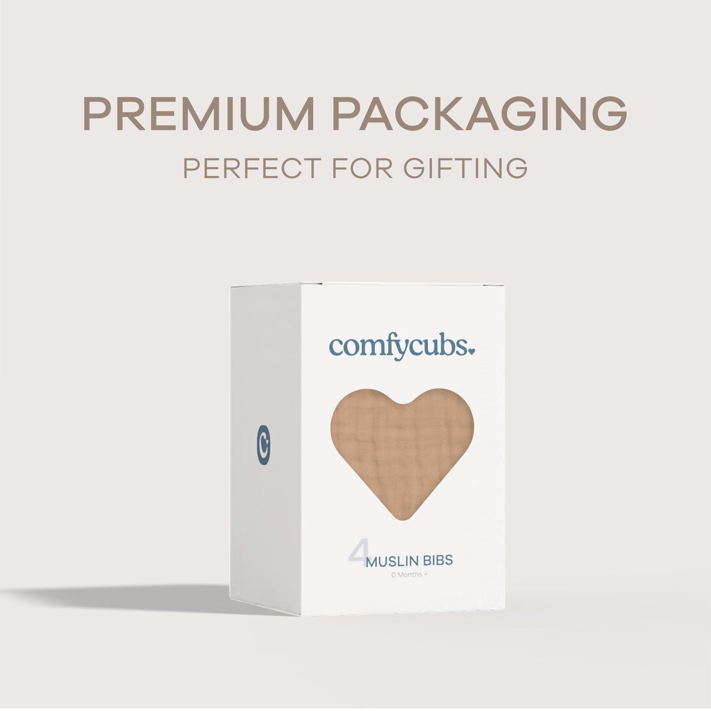 Muslin Bibs in Cedar