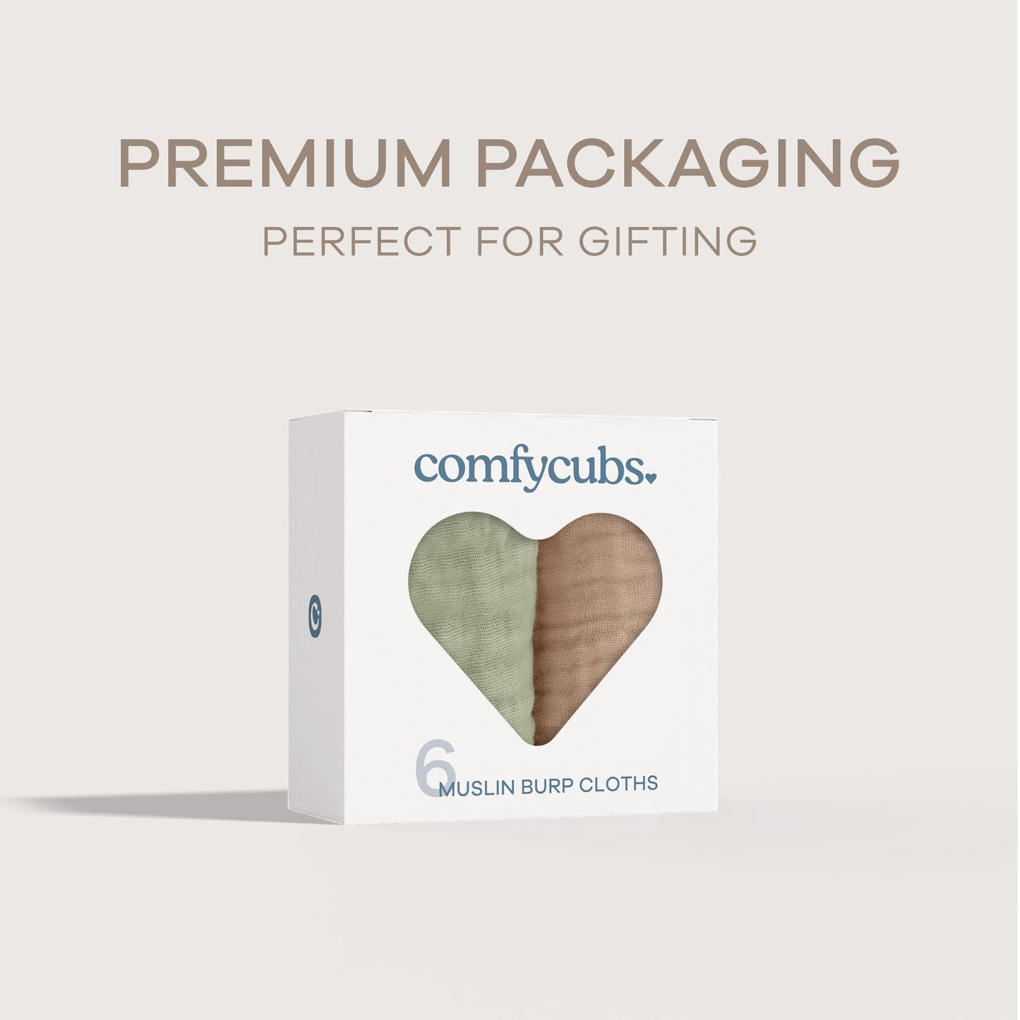 Muslin Burp Cloths in Multicolor