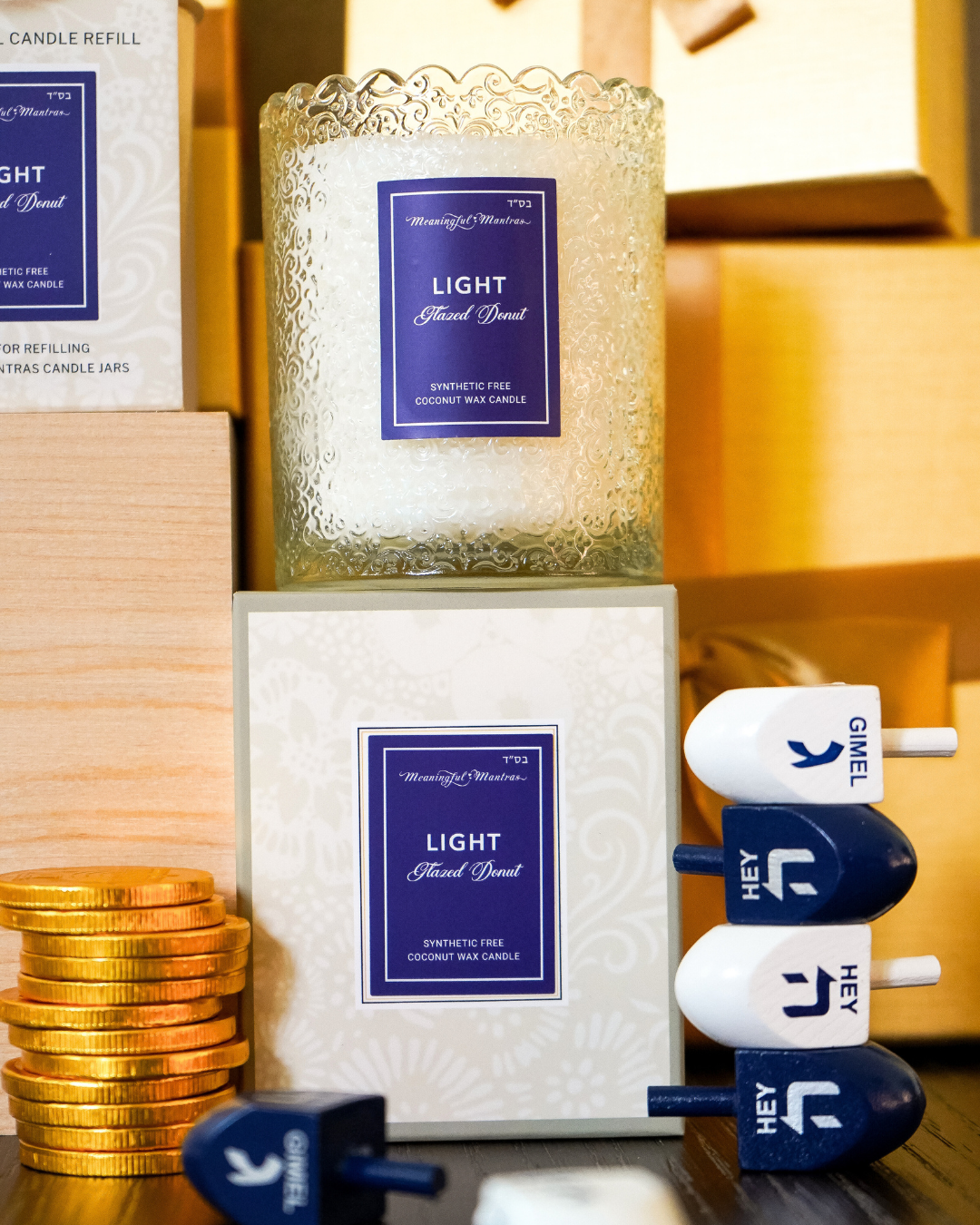 Glazed Donut Natural Candle 8oz Kaia Collection