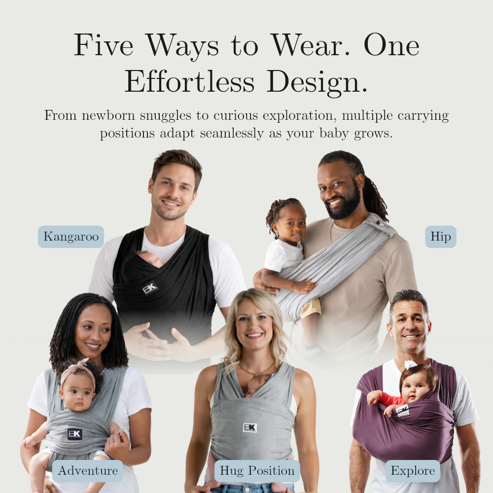 Baby K'tan Breeze Baby Carrier | Black