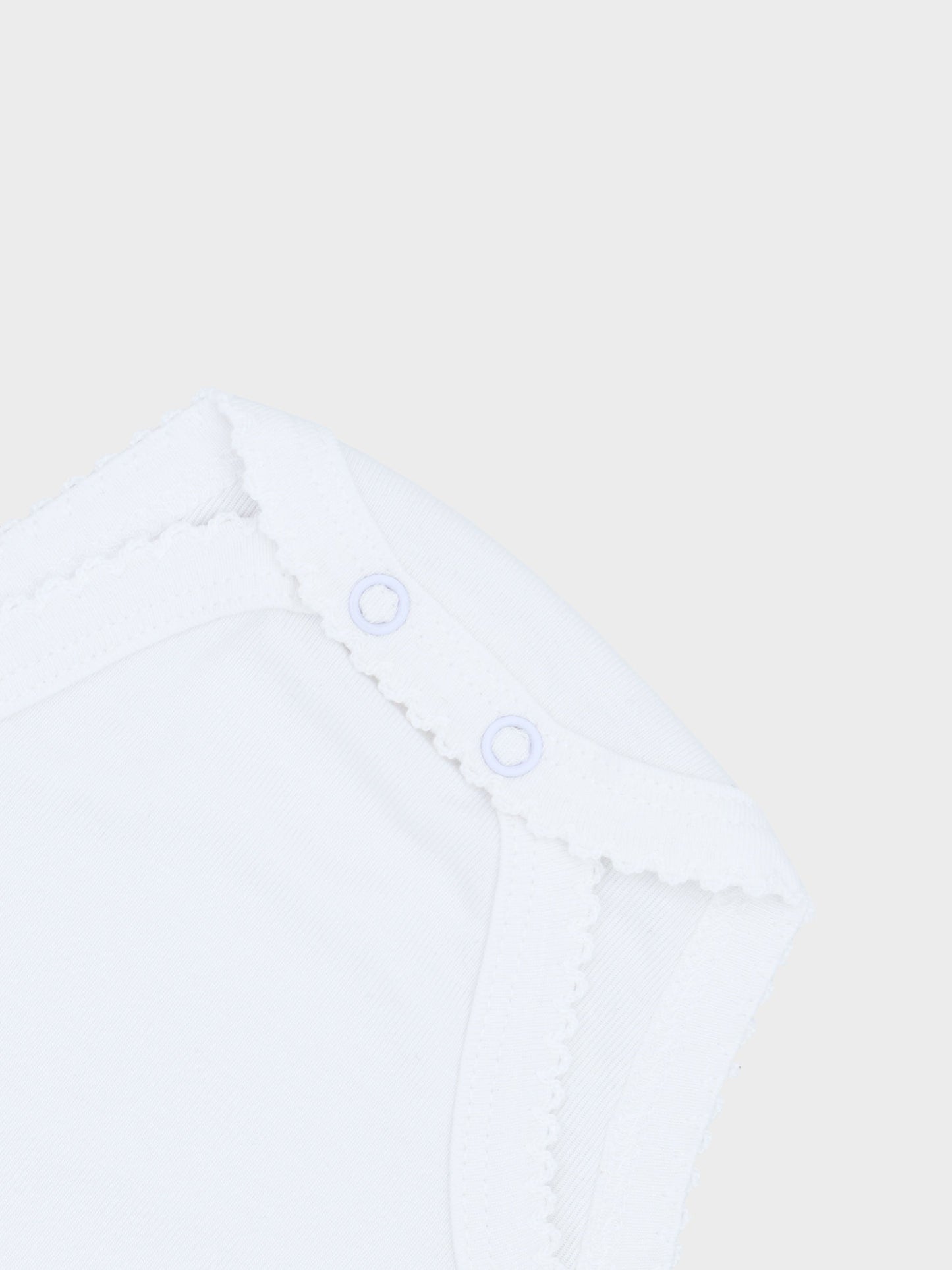 Ribbed Undershirt with Lace - 3 Pack