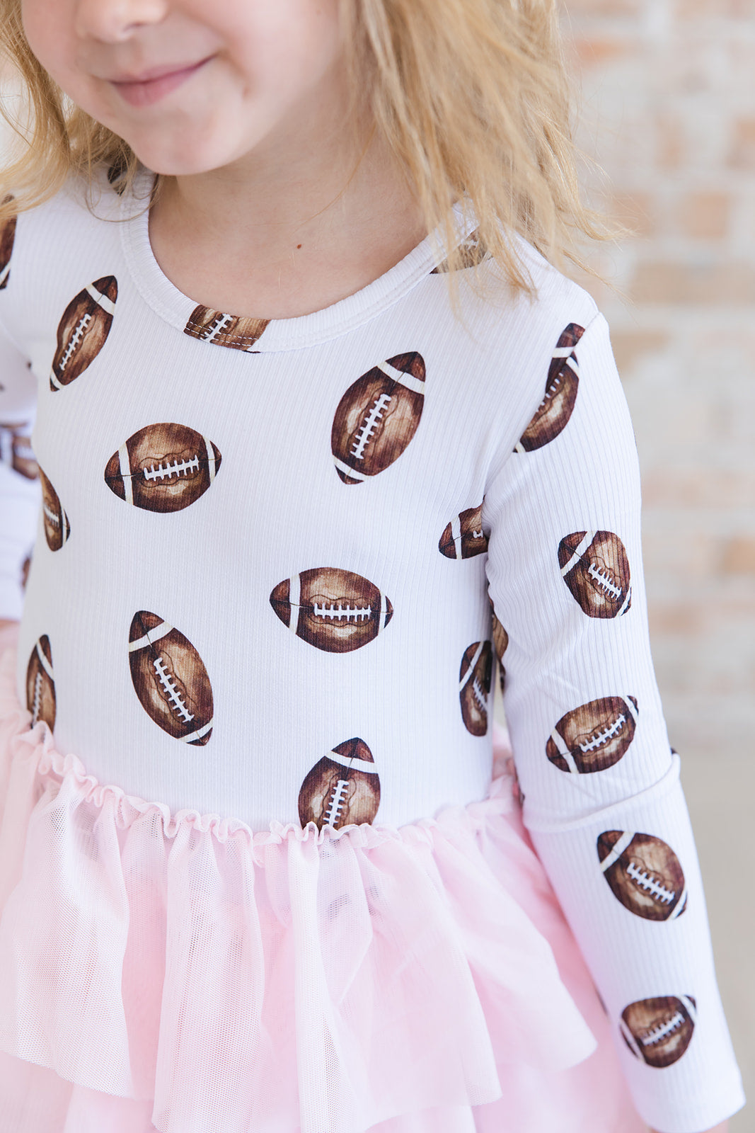 Football (ribbed) - Tutu Dress