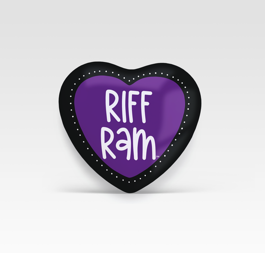 Riff Ram Heart Button