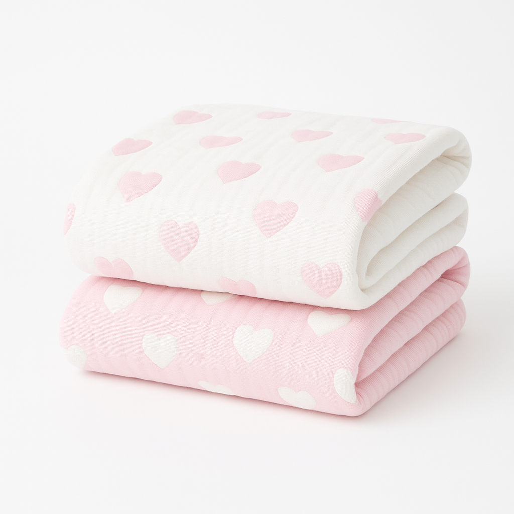 Hearts Baby Blanket