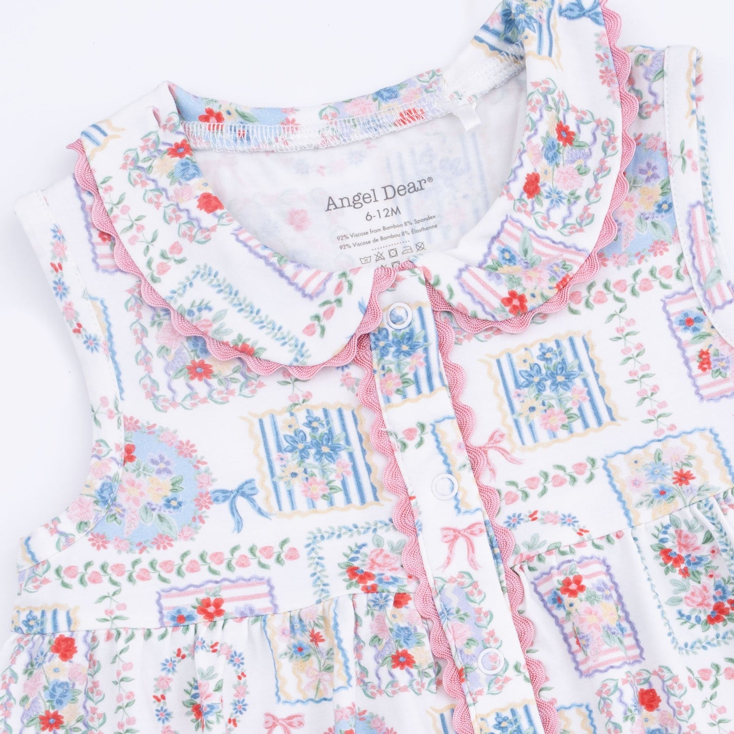 Julep's Floral Patchwork - Jill Dress with Bloomer & Knot Headband Set