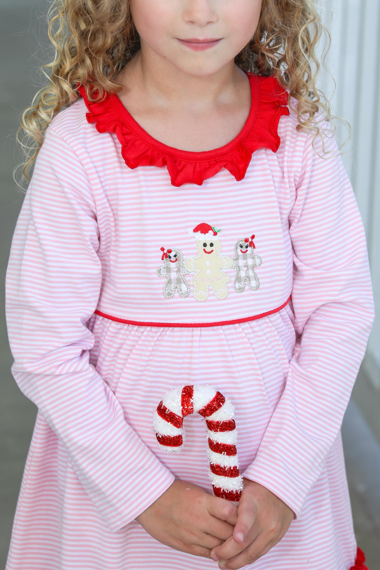 Gingerbread Ruffle Pant Set