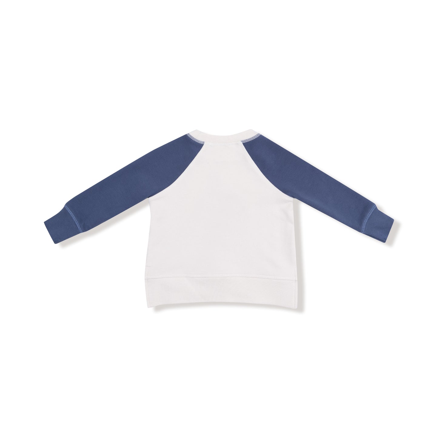 Raglan Sweatshirt with Red #1 Patch