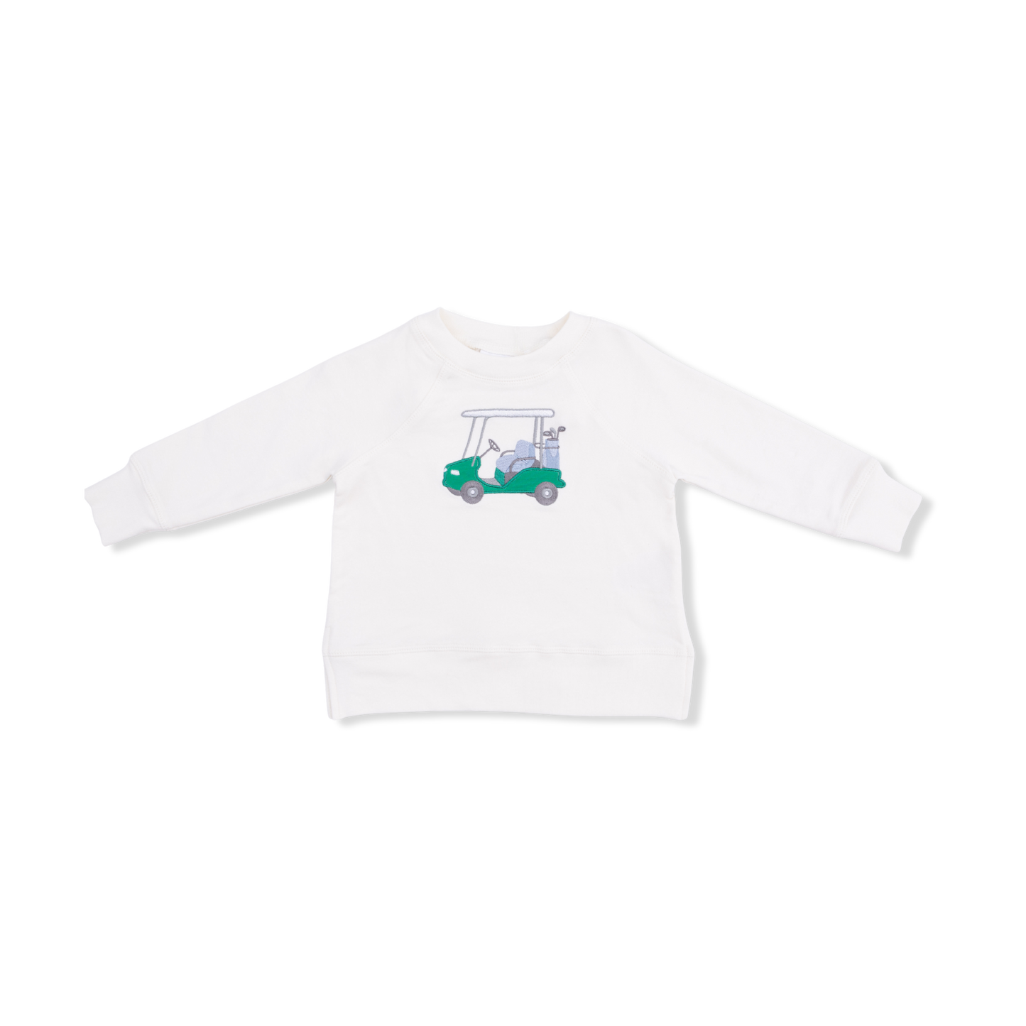 Golf Sets - Raglan Sweatshirt Golf Cart