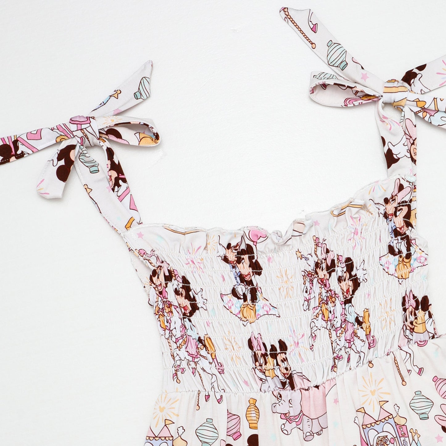 Kingdom Magic Smocked Tie Dress