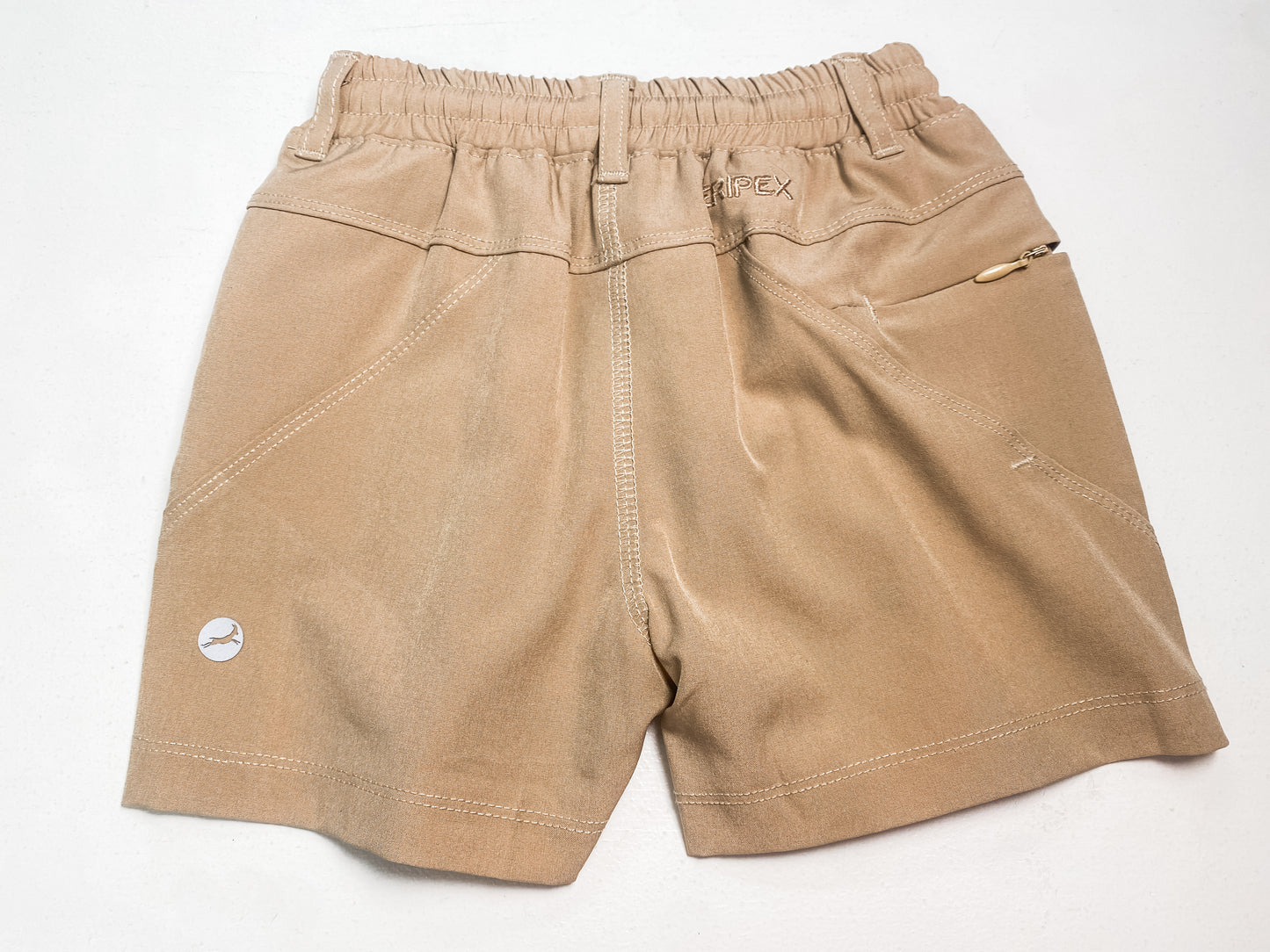 Kids Khaki Performance Sport Shorts
