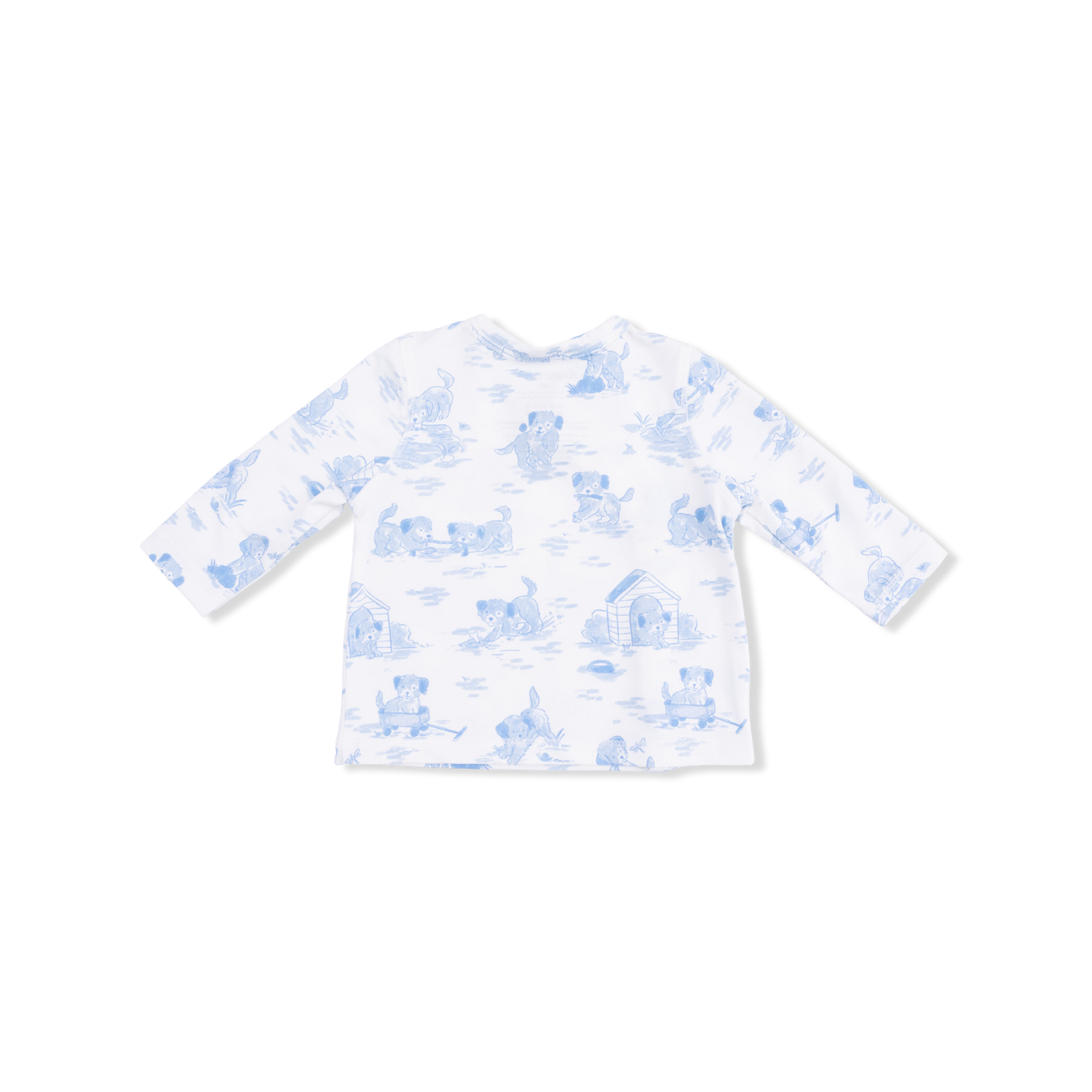 Puppy Toile Blue - Take Me Home Set with Convertible Pant