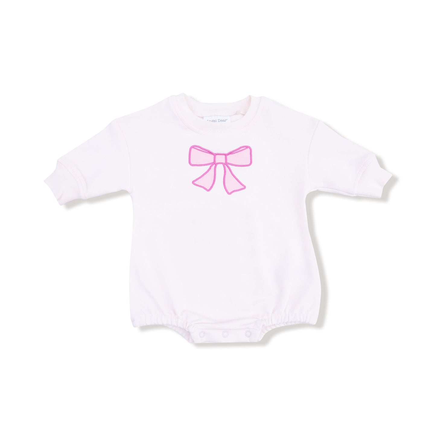 Sweatshirt Bubble with Bow Applique