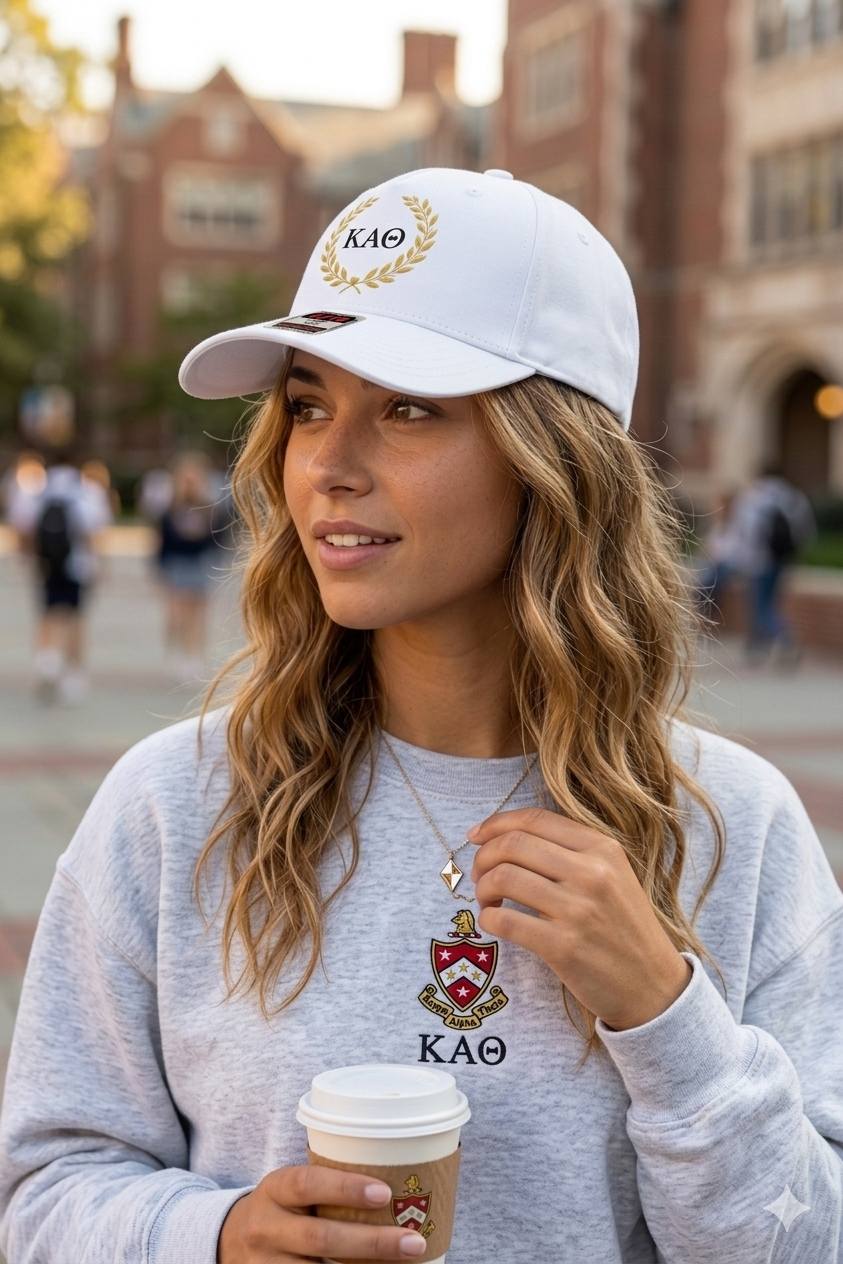 SC - ETA 4/15 - Kappa Alpha Theta Embroidered Hat