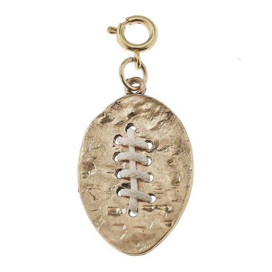 Antique Football Charm Bracelet