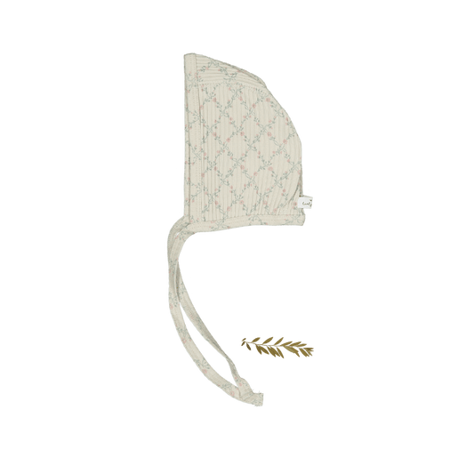 The Printed Bonnet - Lattice Pink