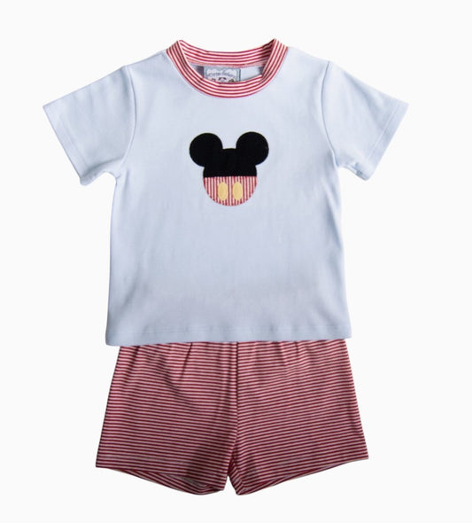 Magical Mouse Appliqué Short Set – Baby & Toddler Boys