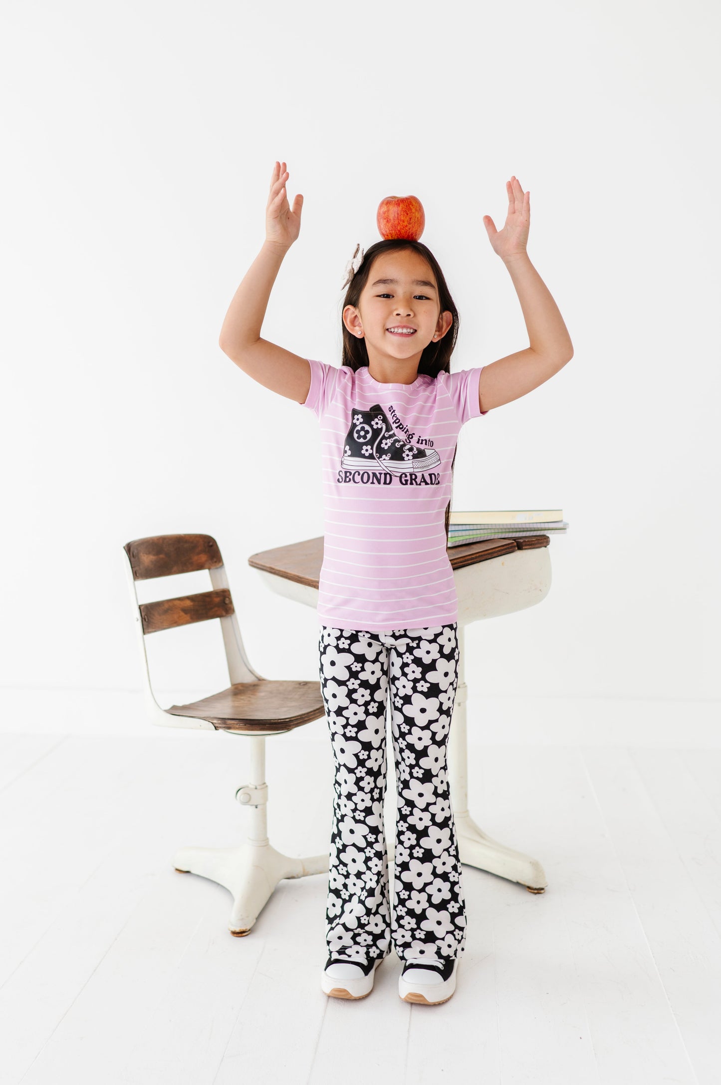 GIRLS “Stepping into…” Grade Level Tee (ALL GRADES HERE)