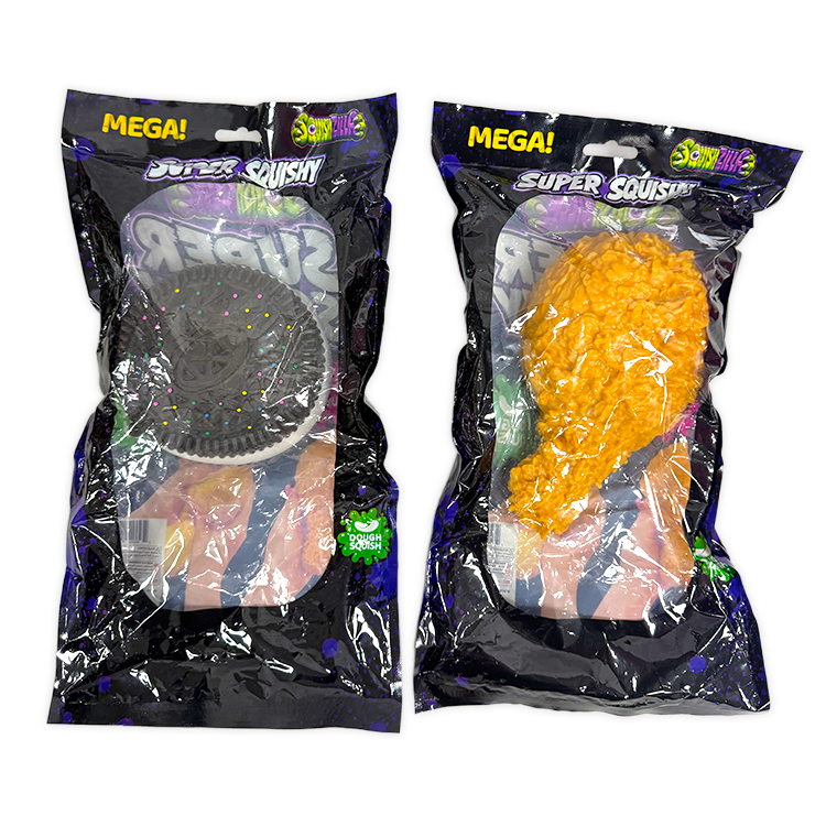 Fun Doh SquishZilla Mega Squishy Food Fidget Toy – Jumbo Sensory Stress Toys